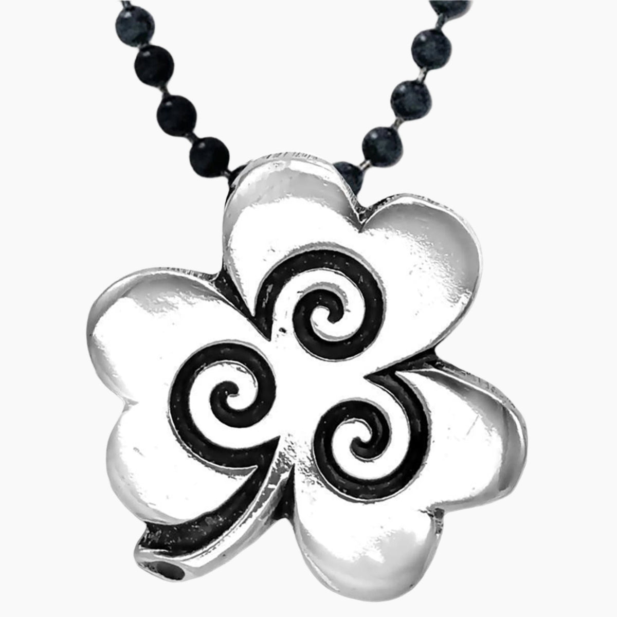 Celtic Shamrock Pendant Necklace