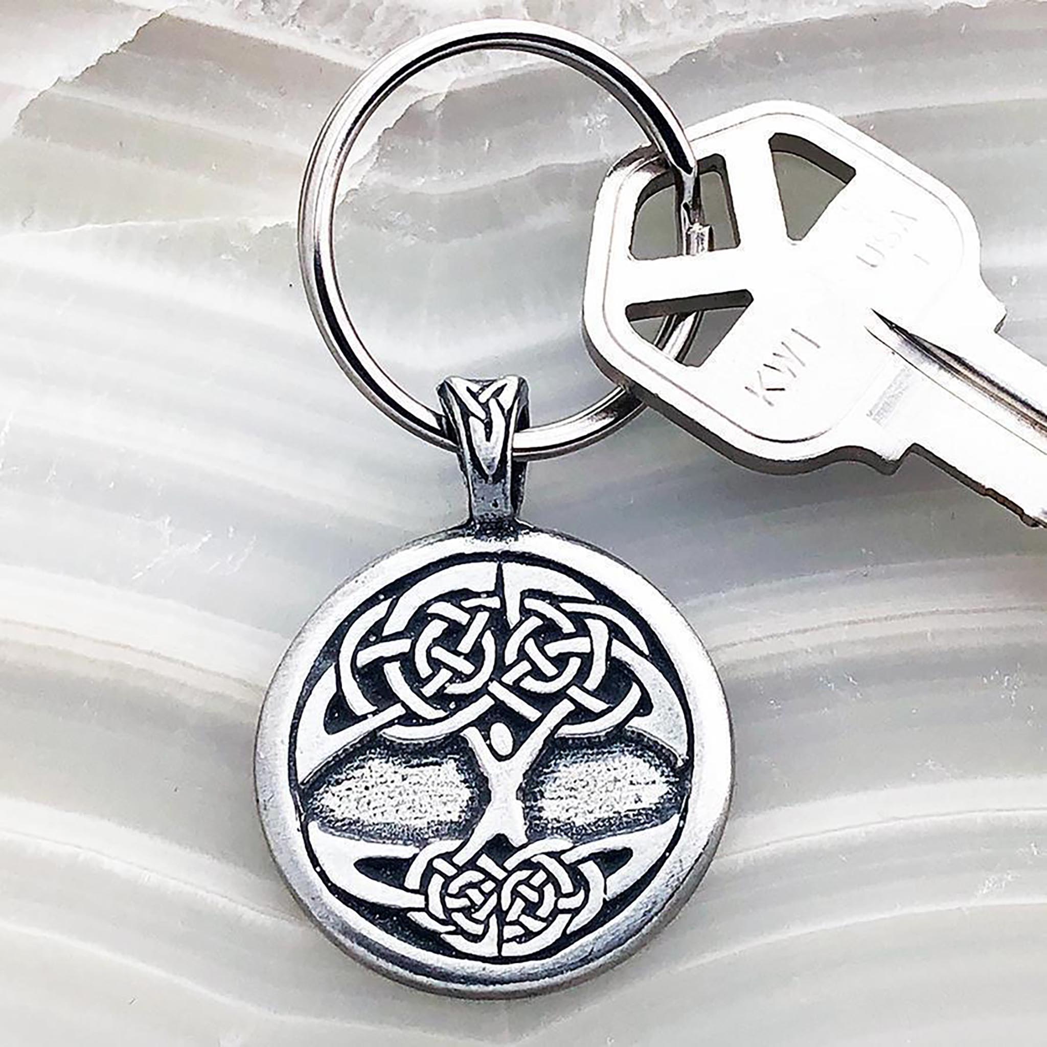 Celtic Tree of Life Keychain