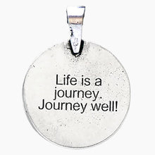 Celtic Turtle Design Pendant Necklace Inscription