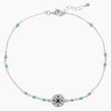Compass Disk Anklet