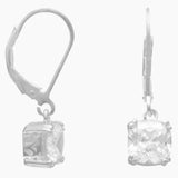 Cubic Zirconia Lever Back Earrings