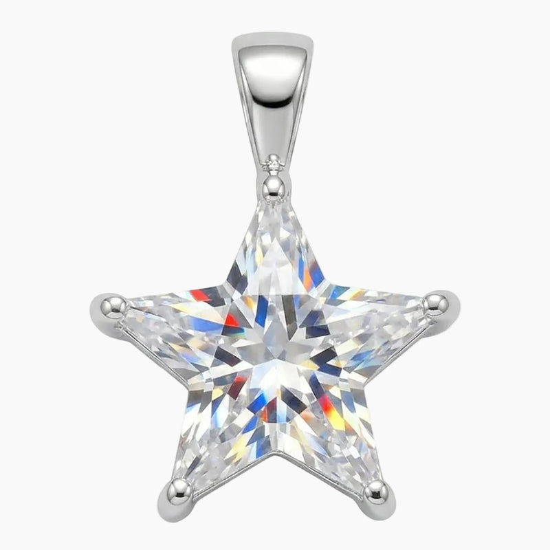 Cubic Zirconia Star Pendant