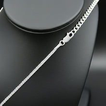 Curb Chain - 2mm Clasp View