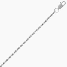 Oxidized Curb Rope Chain - 1.7mm