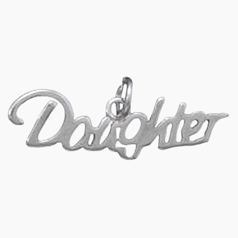Cut Out Daughter Charm