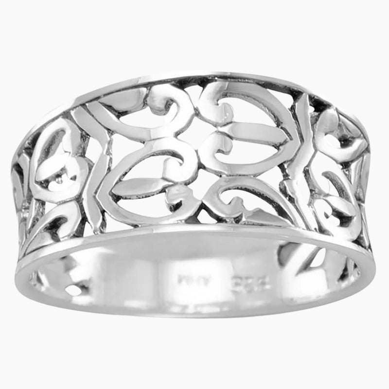 Cut Out Heart Design Ring