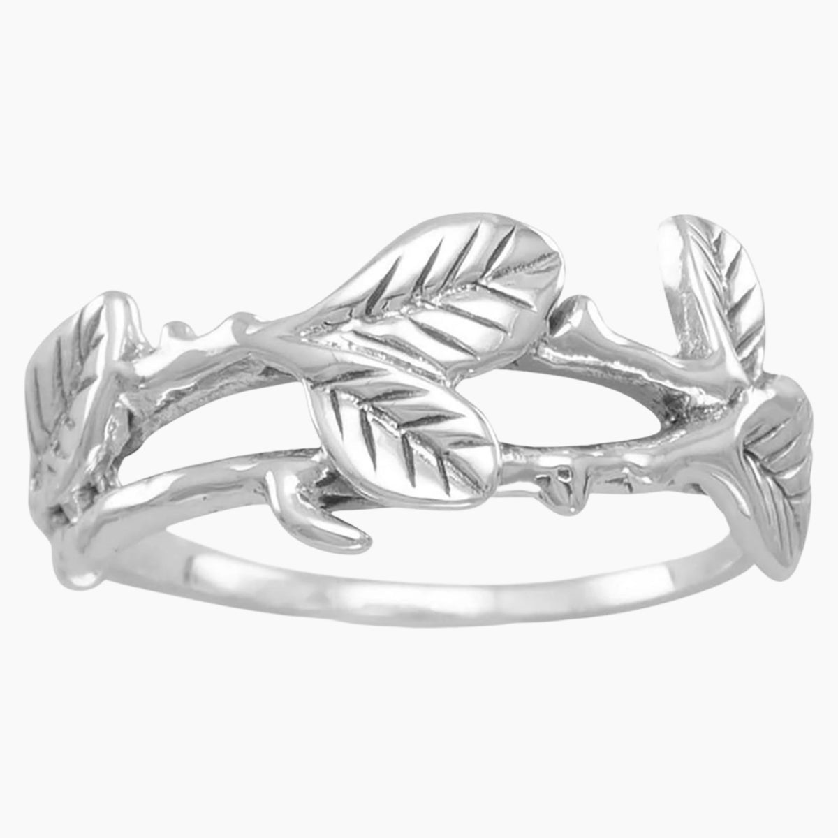 Cut Out Leaf Design Ring