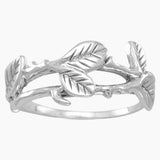 Cut Out Leaf Design Ring