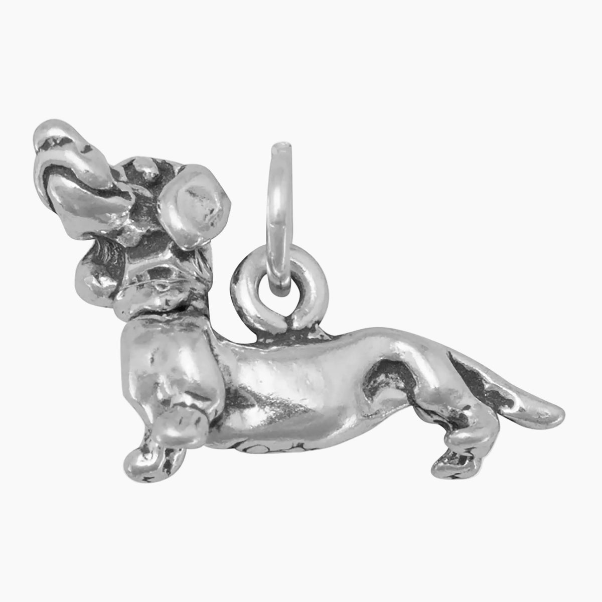 Dachshund with Moveable Head Charm