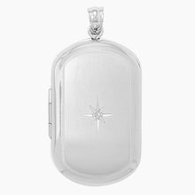 Diamond Accent Memory Keeper Locket