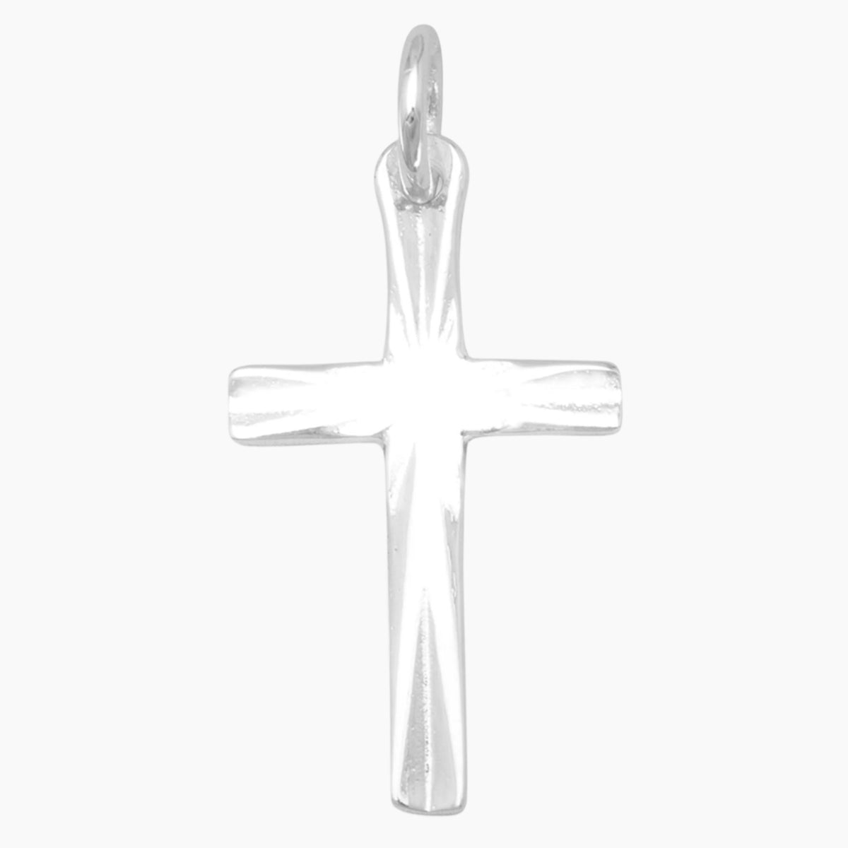 Diamond Cut Cross Pendant