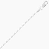 Diamond Cut Rope Chain - 1mm