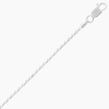 Diamond Cut Rope Chain - 1.3mm