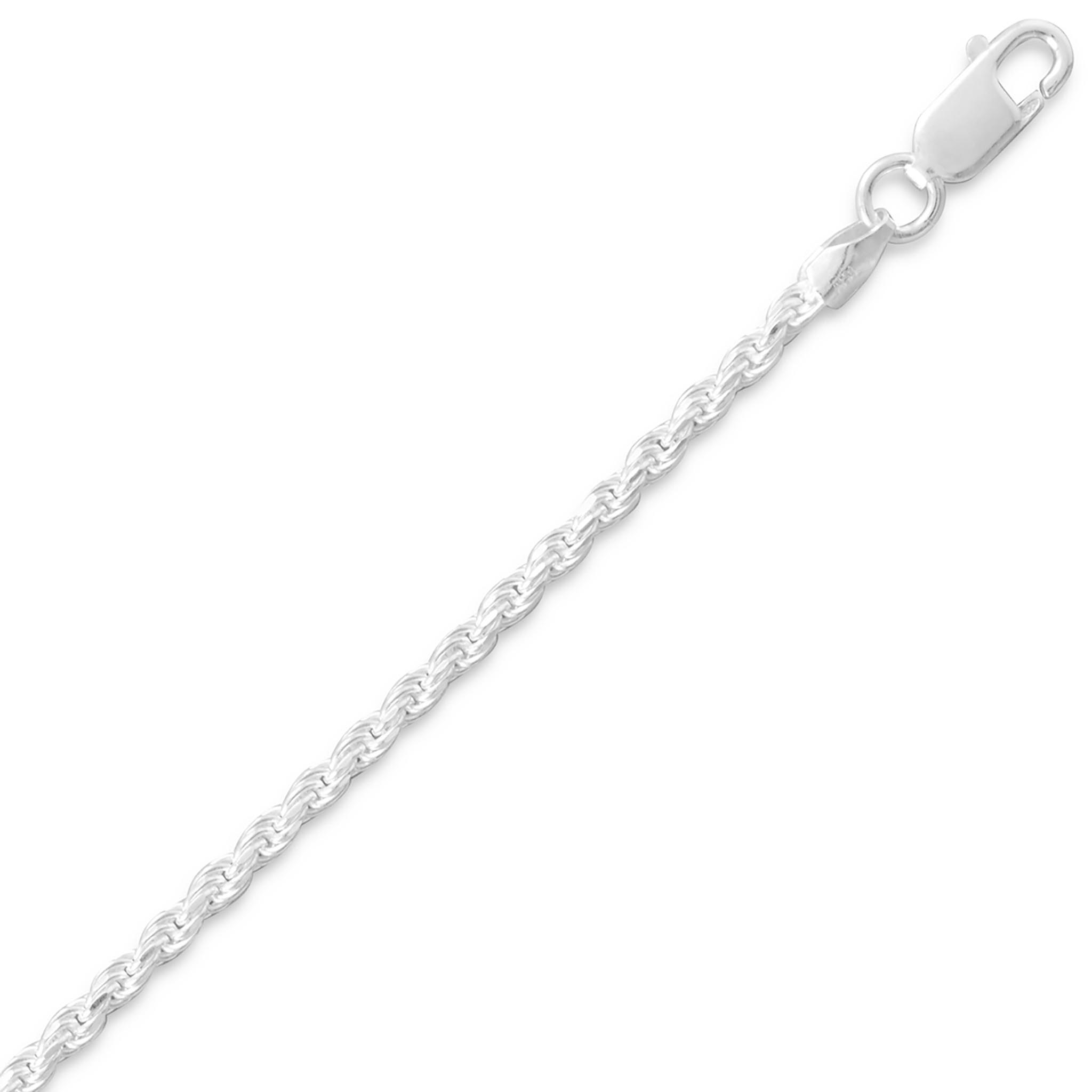 Diamond Cut Rope Chain - 2.2mm