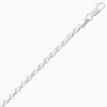 Diamond Cut Rope Chain - 3.3mm