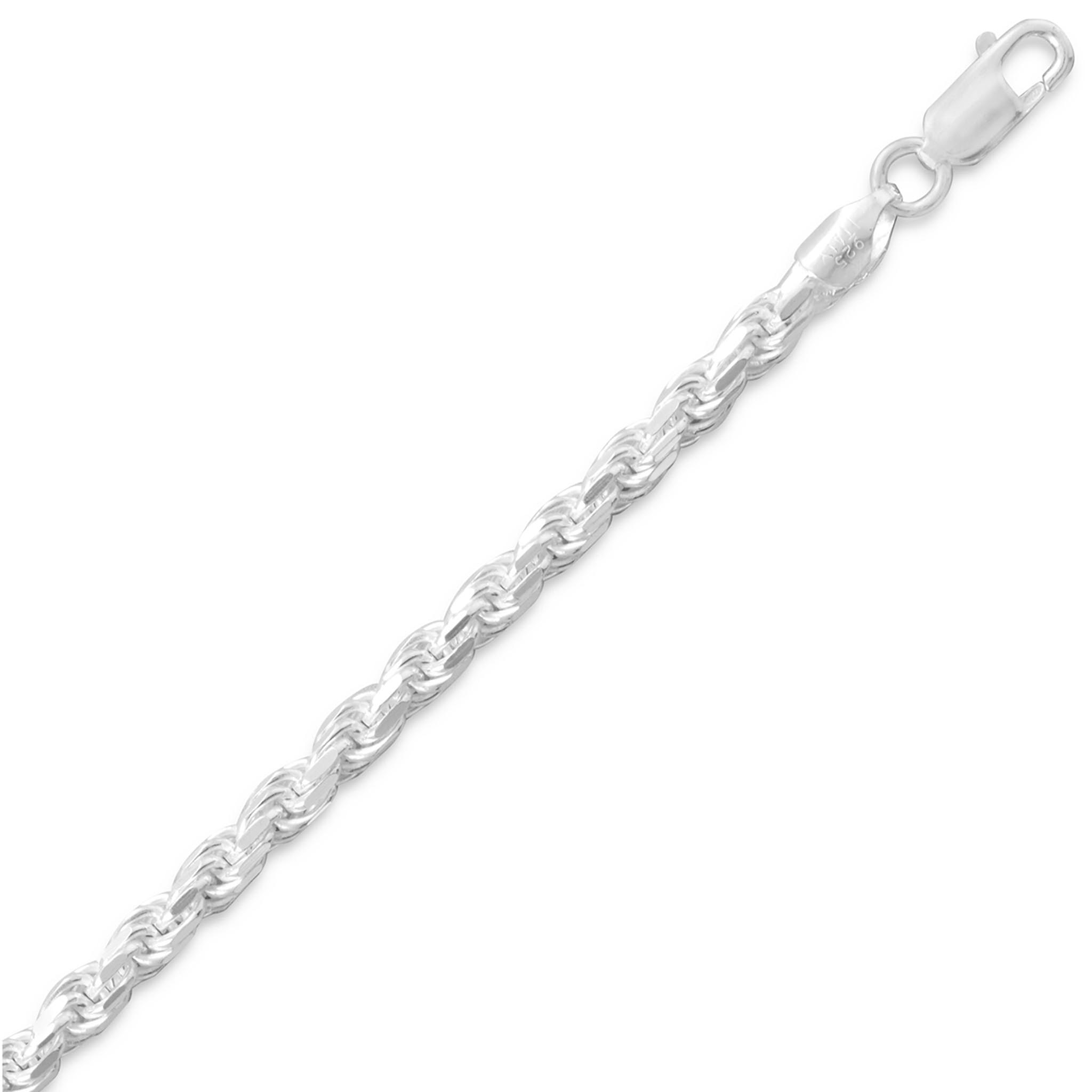 Diamond Cut Rope Chain - 3.6mm