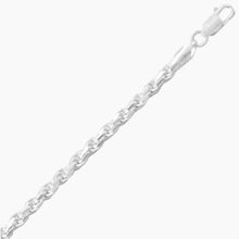Diamond Cut Rope Chain - 3.6mm