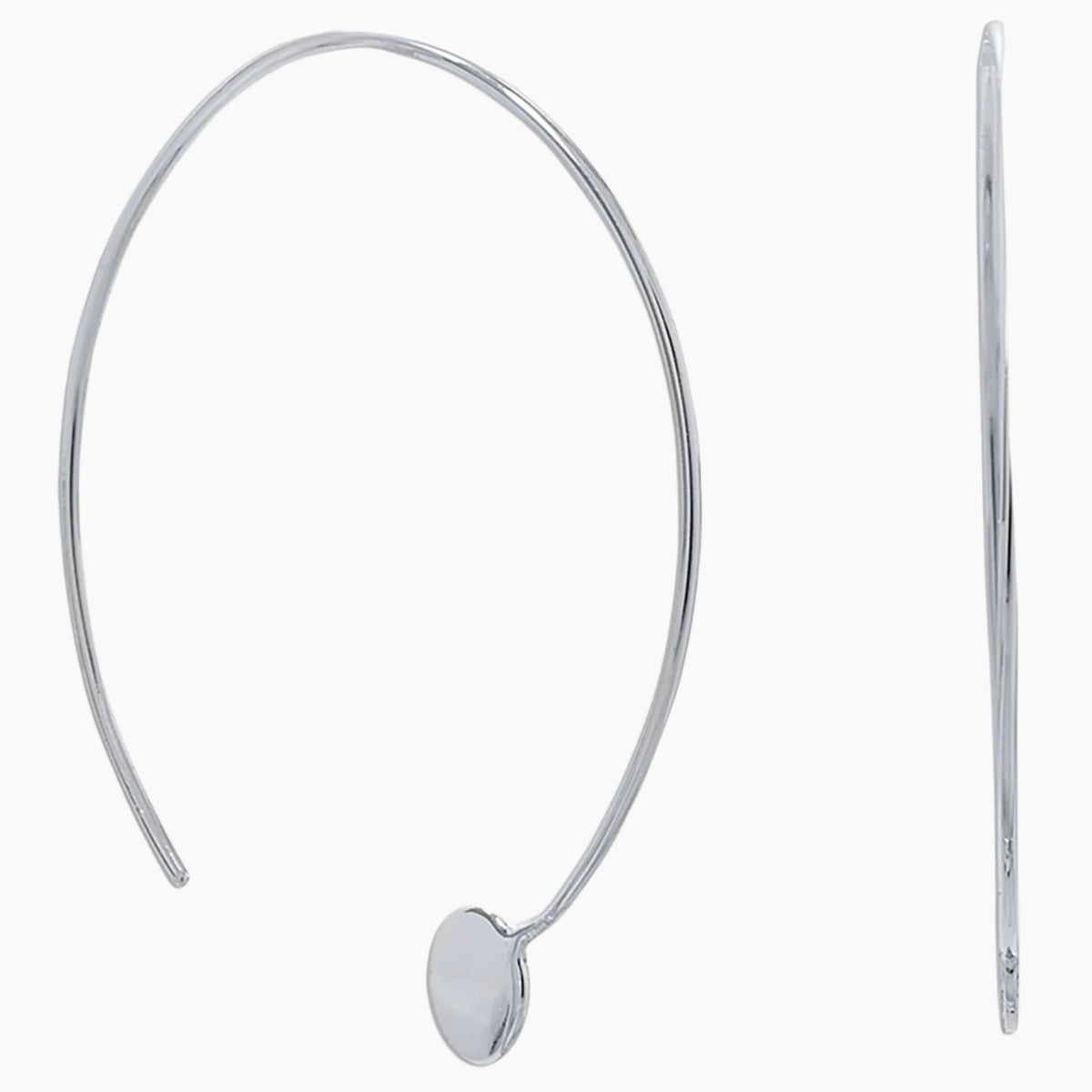 Dot End Threader Earrings