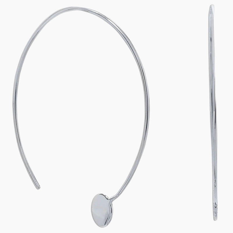 Dot End Threader Earrings