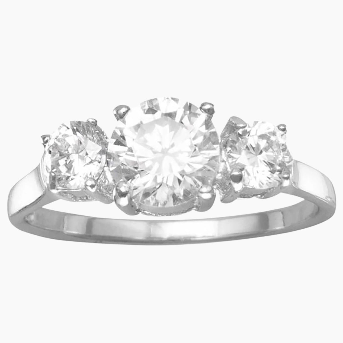 Elegant Style Clear Cubic Zirconia Ring