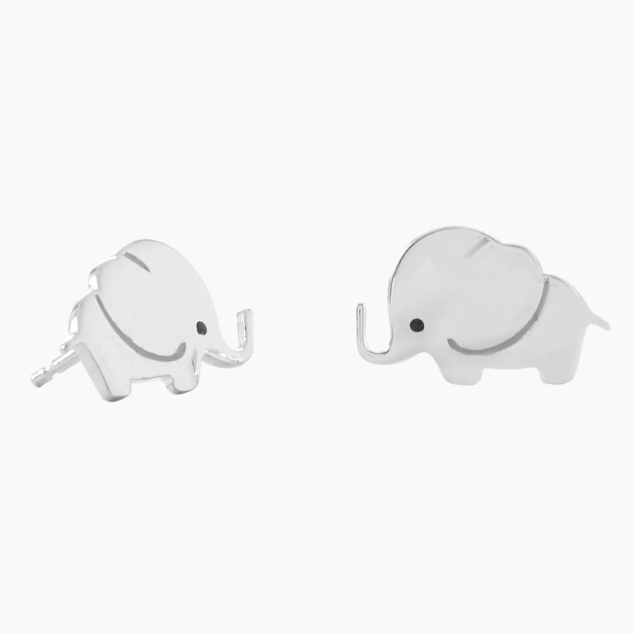Elephant Design Stud Earrings