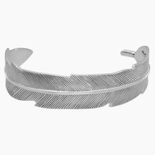Feather Design Cuff Bracelet
