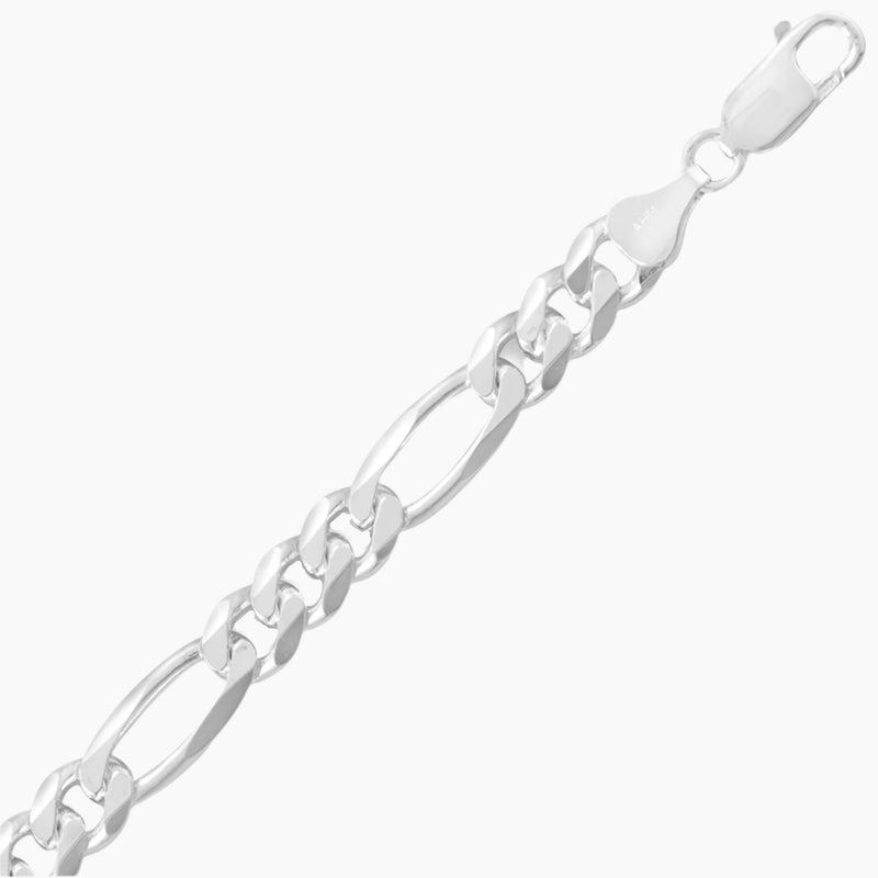Figaro Chain Bracelet - 6.8mm