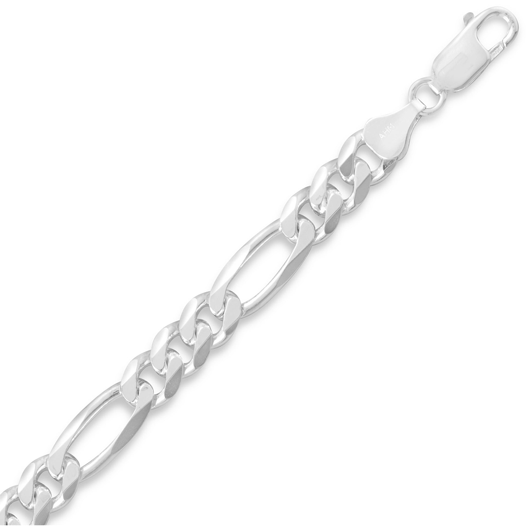 Figaro Chain Bracelet - 6.8mm