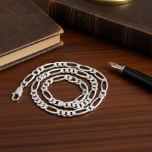 Figaro Chain - 5.5mm Coiled Up View