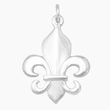 Fleur de Lis Polished Charm