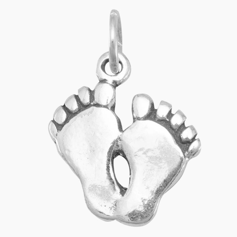 Footprints Charm