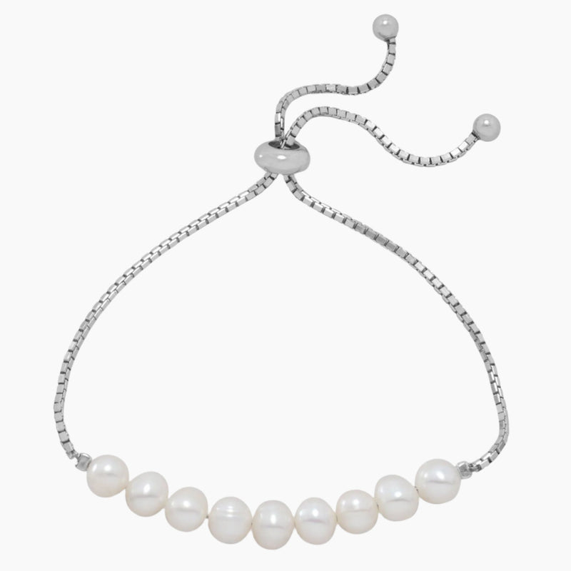 Freshwater Pearl Bolo Bracelet