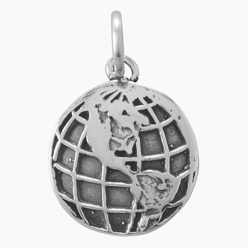 Globe Design Charm