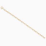 Gold Cable Chain Anklet