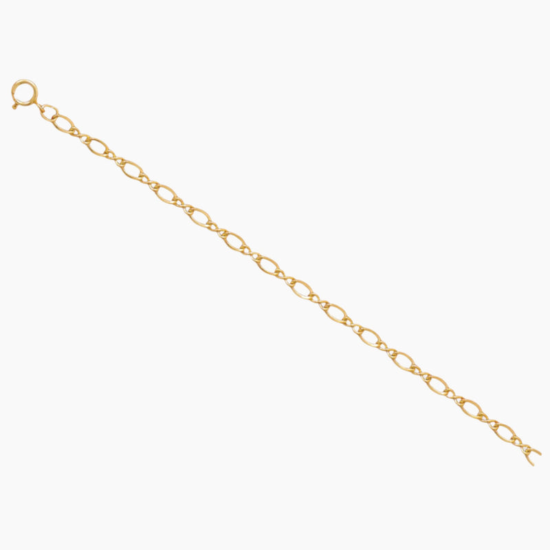 Gold Cable Chain Anklet