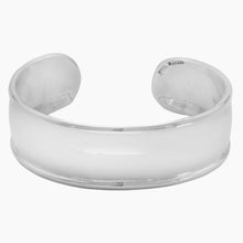 Handcrafted Polished Edge Cuff Bracelet