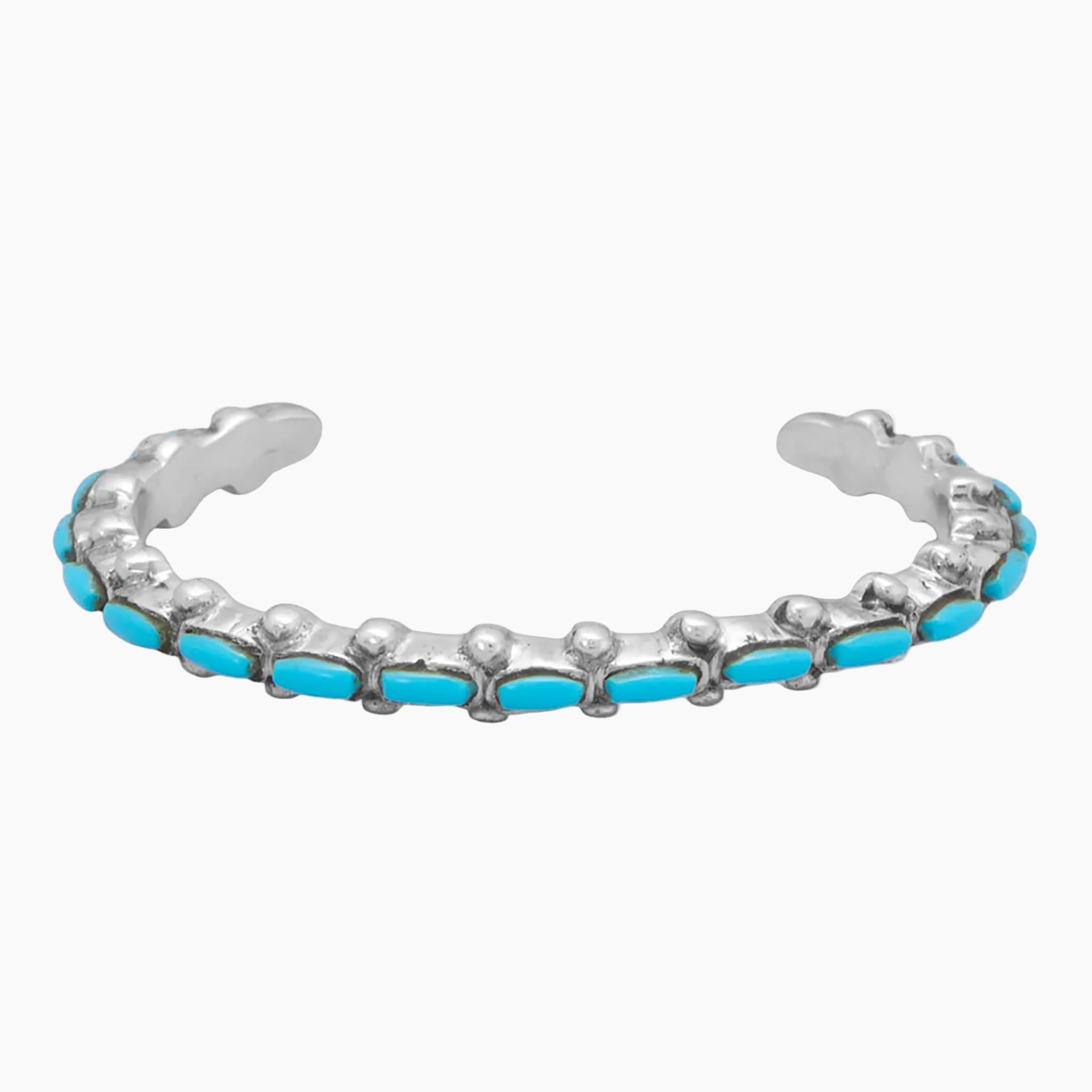 Handmade Junior Turquoise Cuff Bracelet