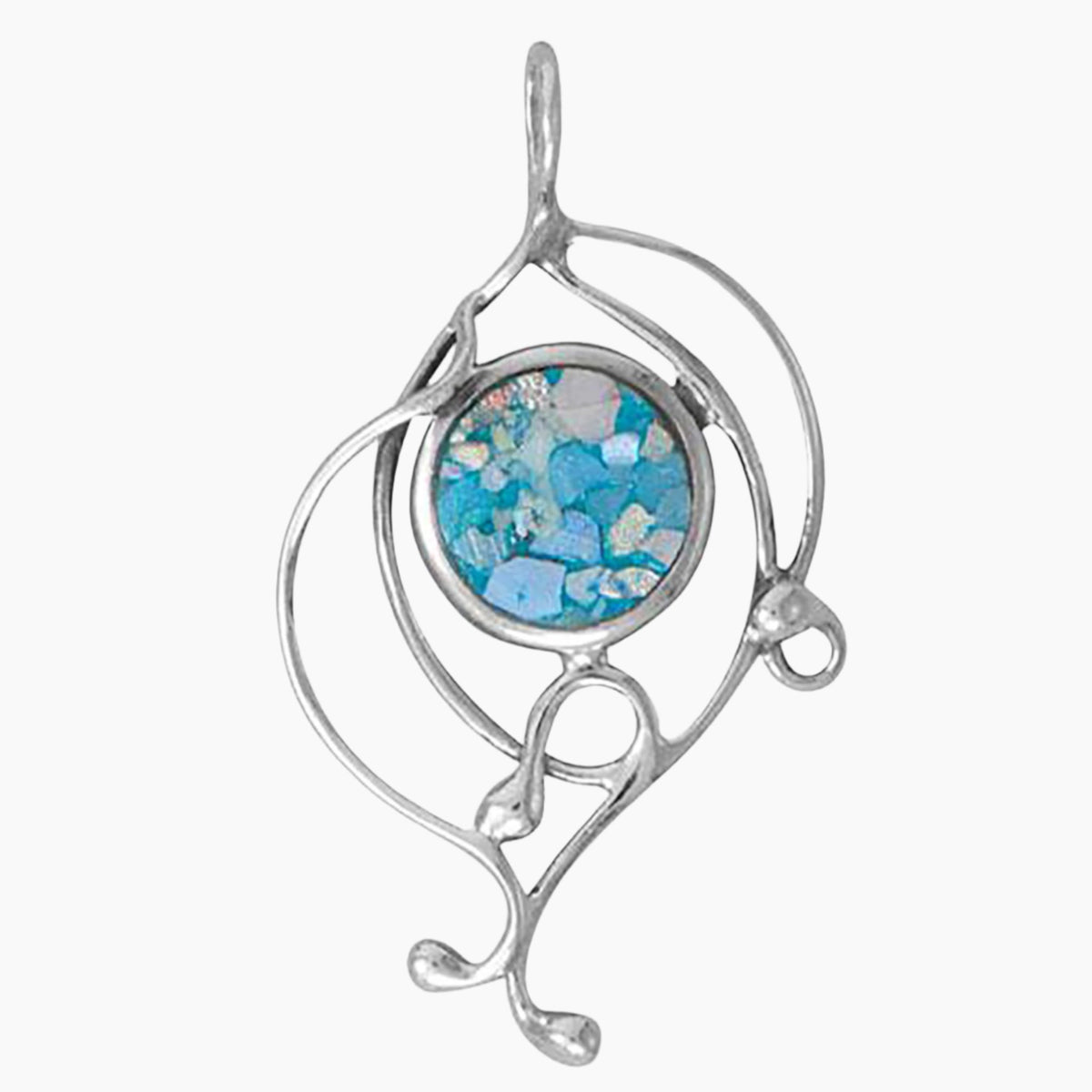 Handmade Roman Glass Pendant