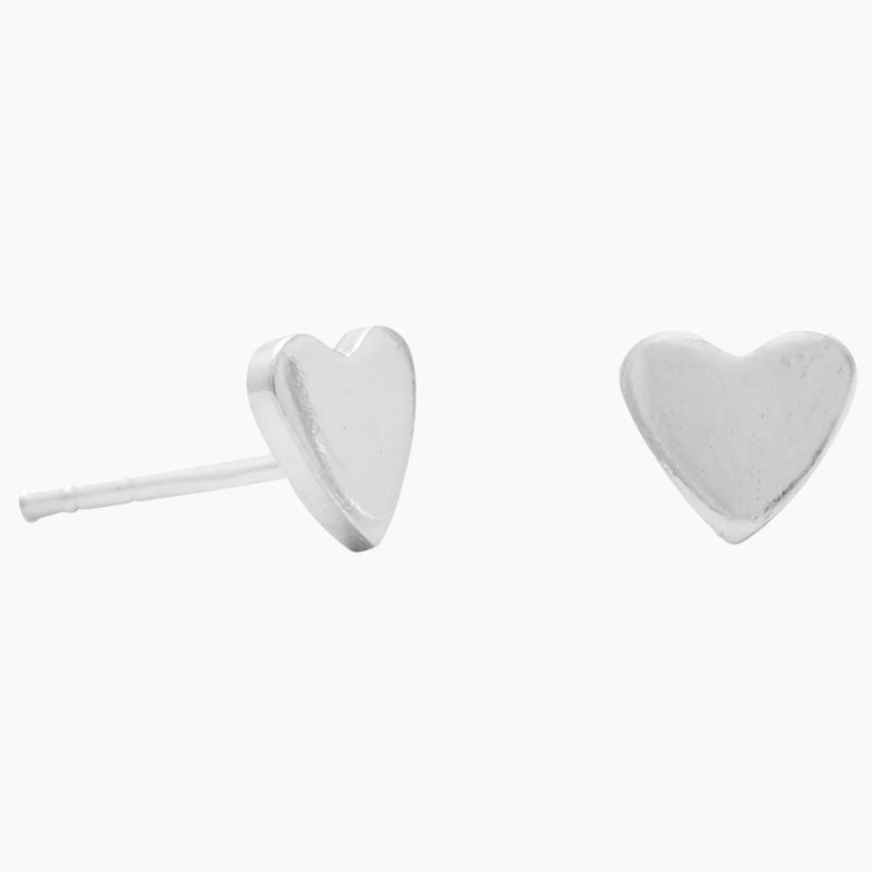 Heart Shape Stud Earrings