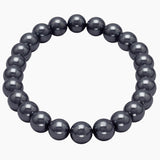 Hematite Bead Stretch Bracelet