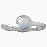 Hook Design Freshwater Pearl Ring