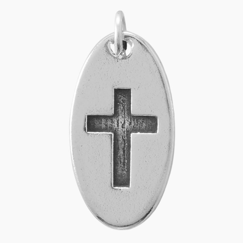 Inset Cross Charm