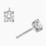 Lab Grown Diamond Solitaire Stud Earrings