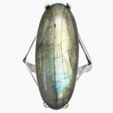 Labradorite Statement Ring