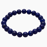 Lapis Bead Stretch Bracelet