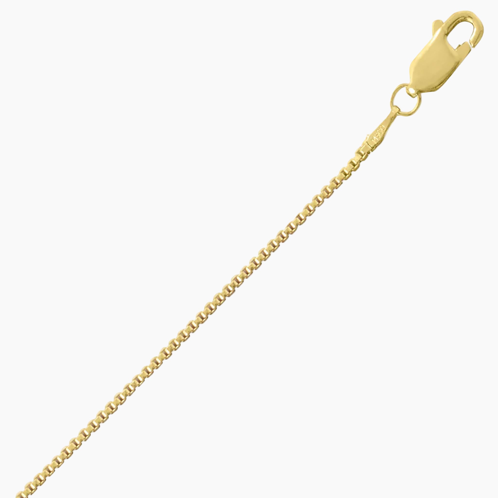 Light Box Chain Gold - 1mm