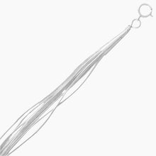 Liquid Silver 10 Strand Chain