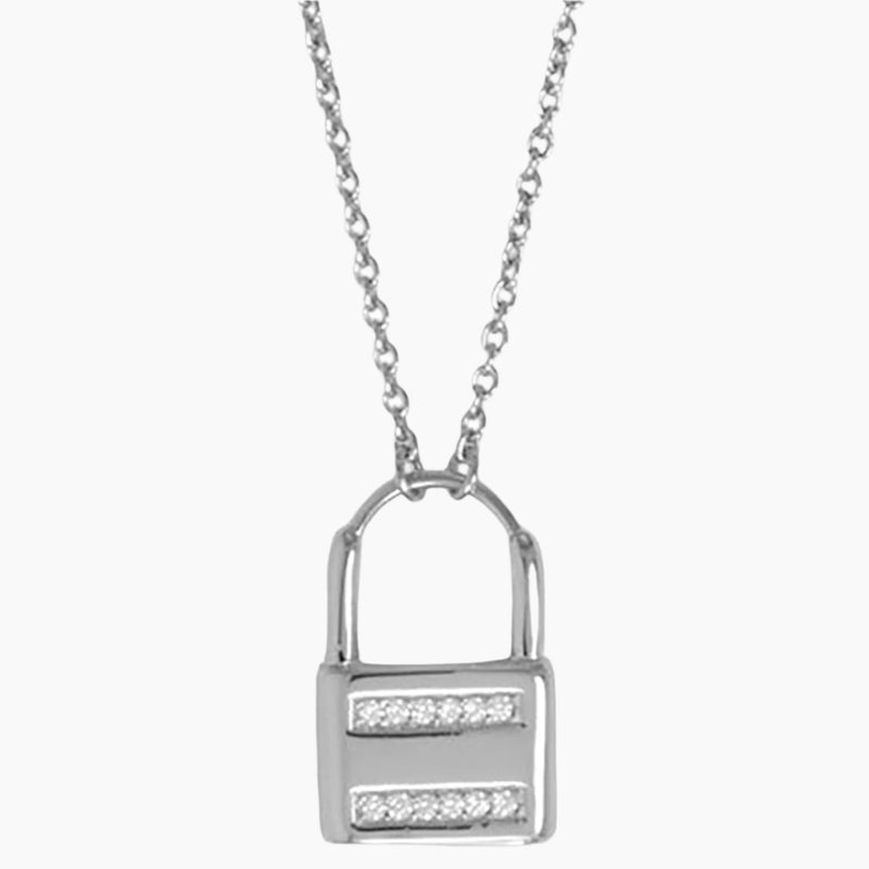 Lock Charm Necklace