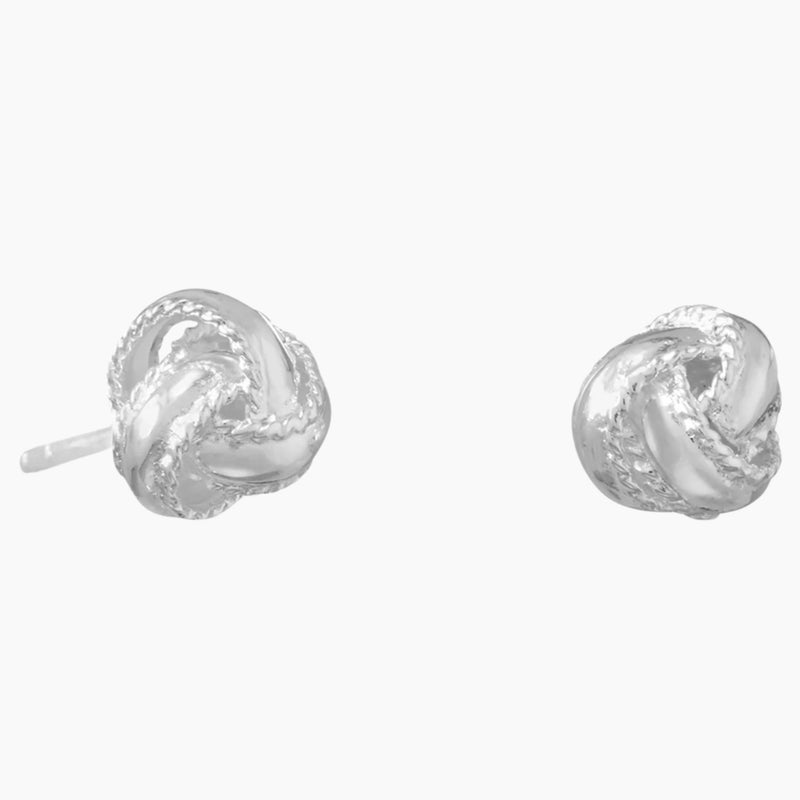Love Knot Stud Earrings