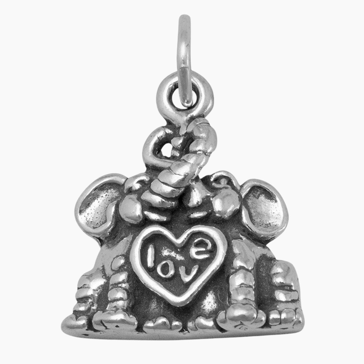 Loving Elephants Charm